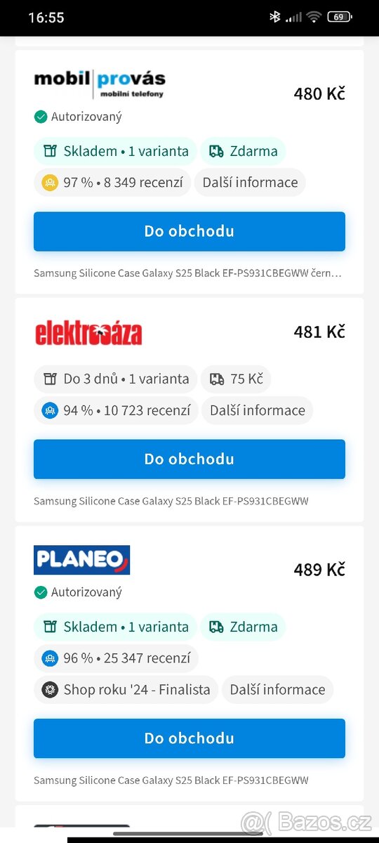 Krýt na Samsung Galaxy S25 - 3