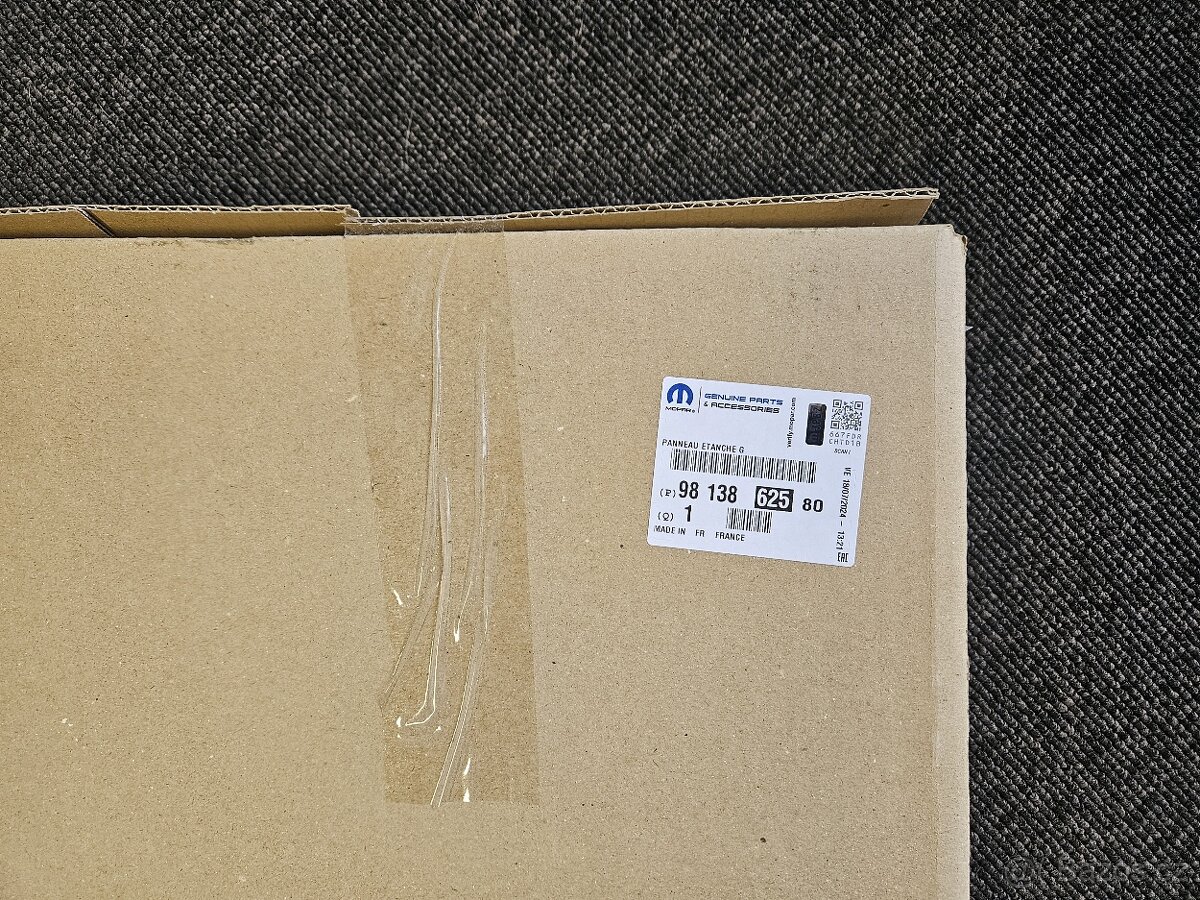 Nové originální odhlučnění dveří Peugeot 3008/5008 - 3