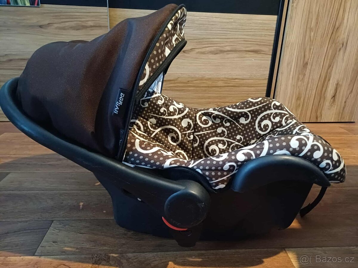 Autosedačka - Vajíčko DorJan do10kg s vložkou a dečkou. - 3