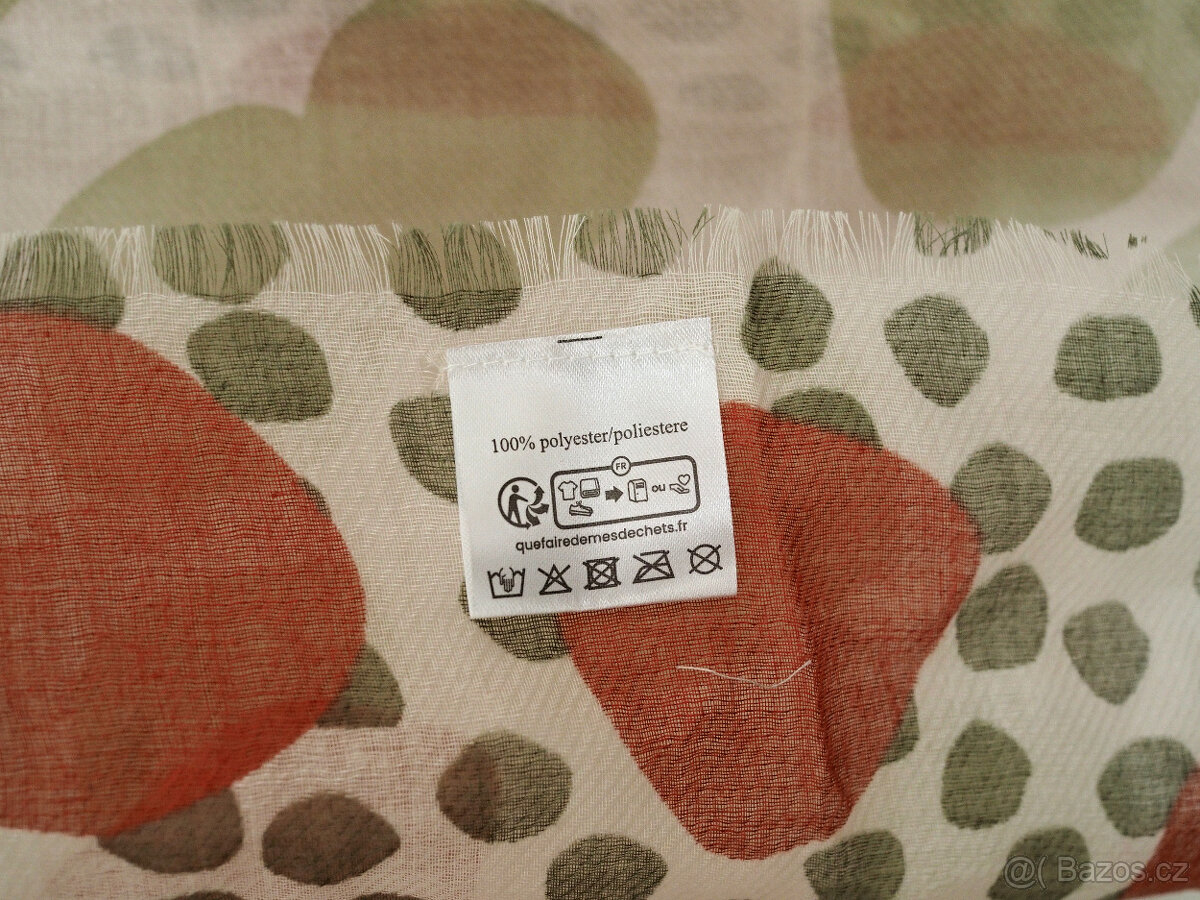 NOVÝ set šátku a peněženky v podzimních barvách - 3