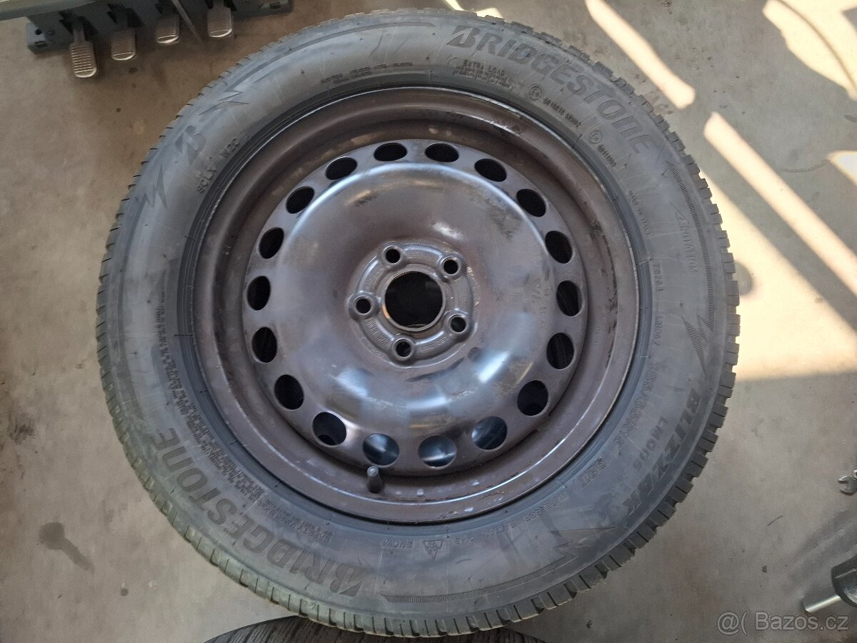 Zimní kola 5x100 185/65 R15 ŠKODA Fabia, VW polo - 3