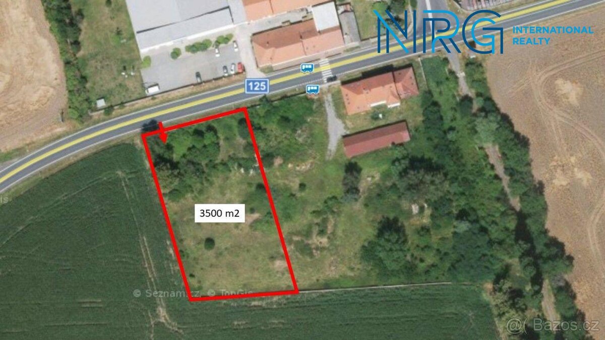 Pronájem plochy 3500 m2, Pučery - 3