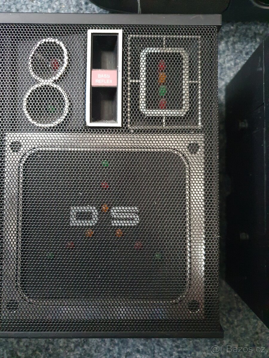 Megatone 2x reprobedny blikající k boomboxu SX-1988 - 3