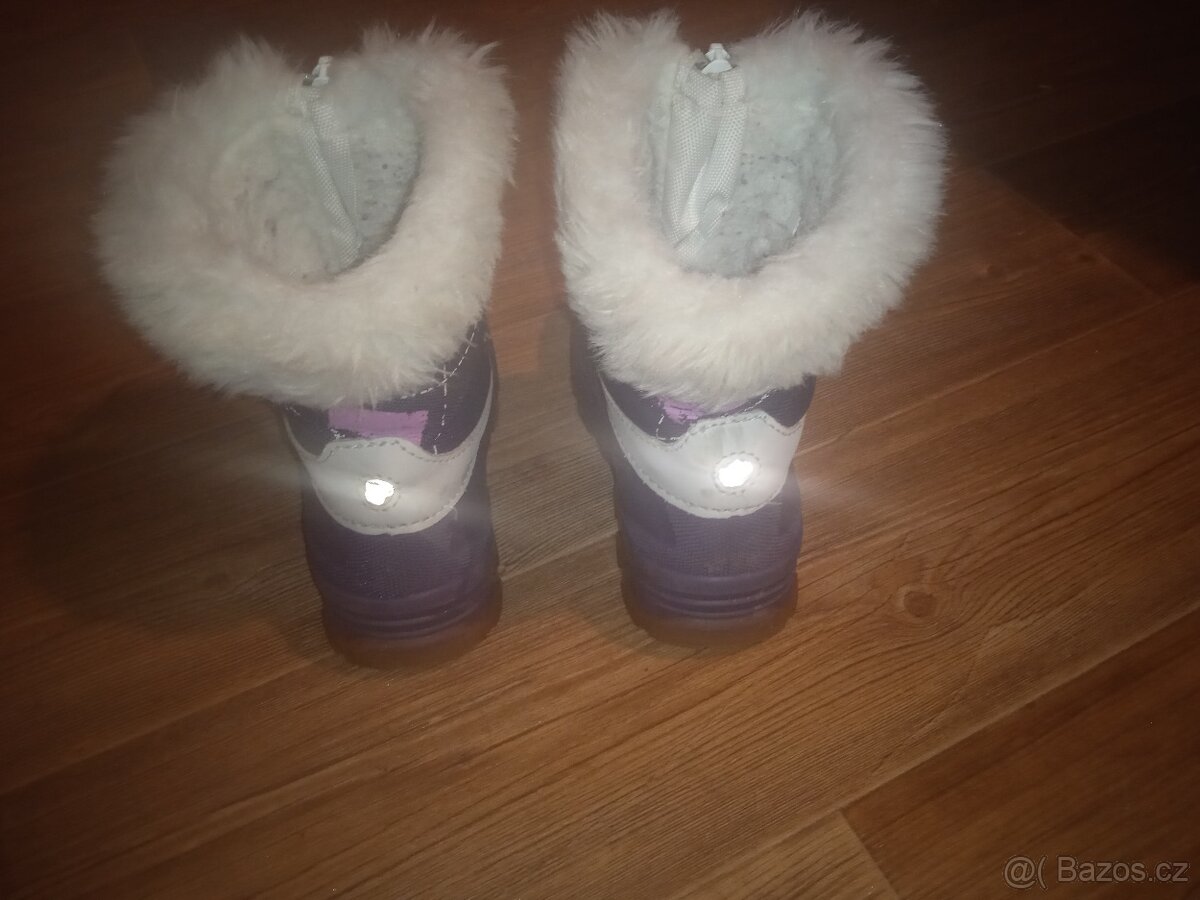 Dětské zimní boty 27, zdarma Protetika vel.28 - 3