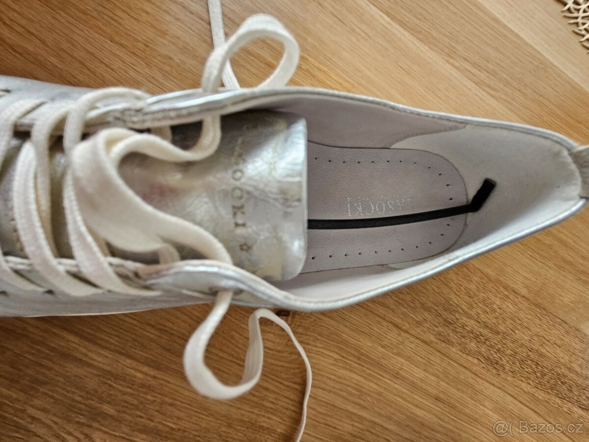 Nové kožené dámské polobotky/tenisky zn. Lasocki - 3