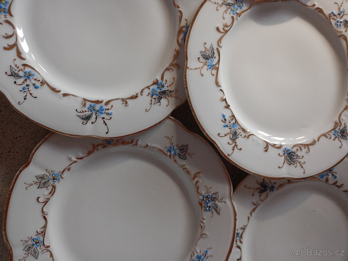 Staré dezertní talíře - 3