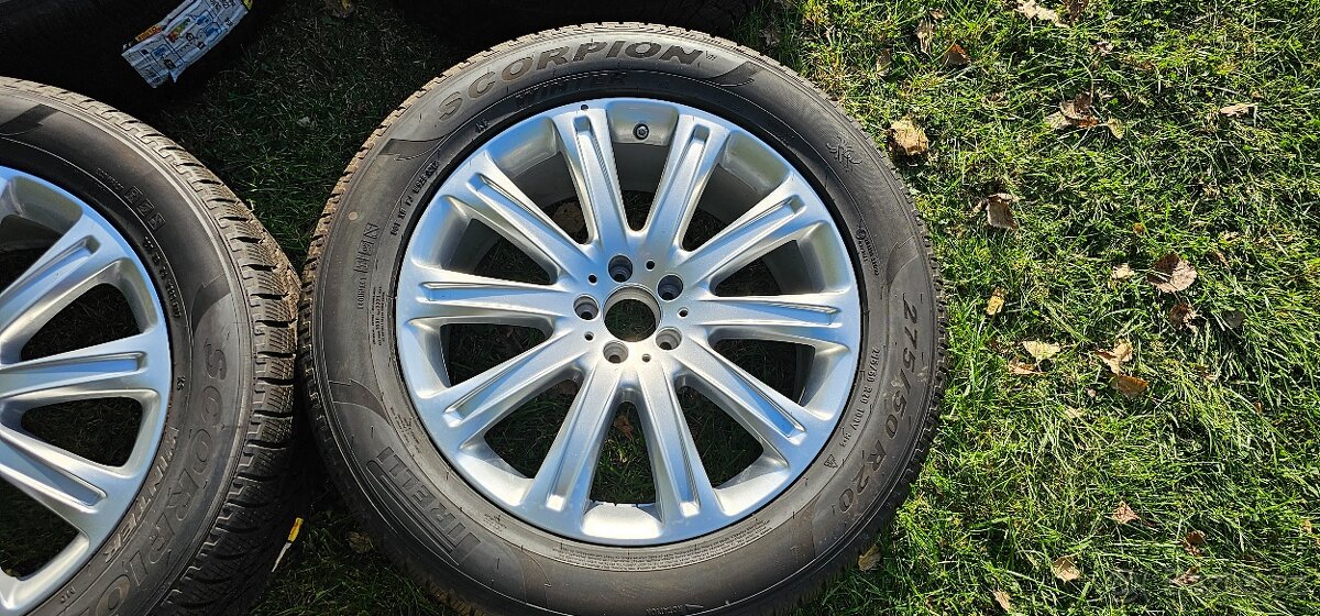 Nová kola Mercedes GLE / ML 20" s pneu -sleva 57% - 3