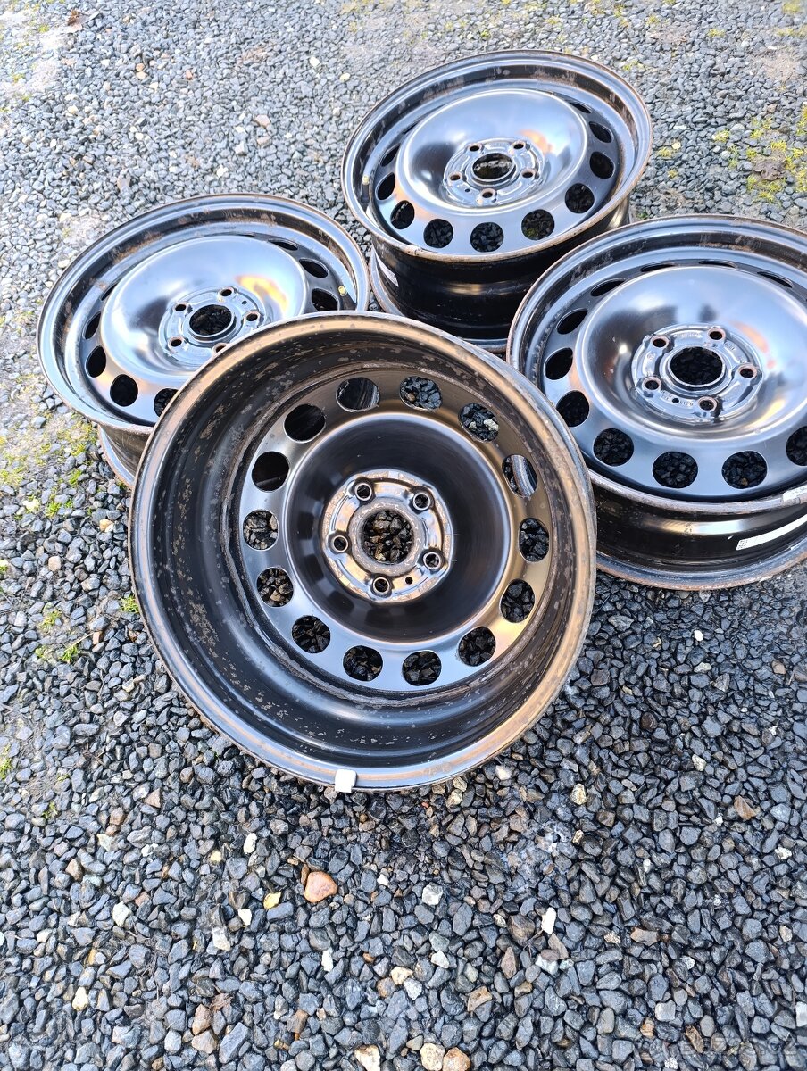 Plechové disky R16 Škoda, VW, Audi, Seat - 3