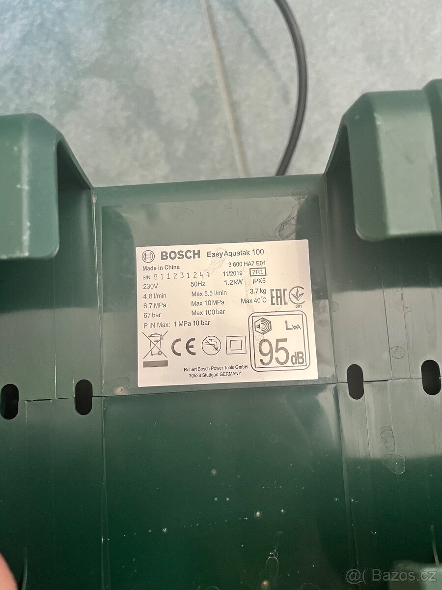 BOSCH EasyAquatak 100 Vysokotlakový čistič - 3