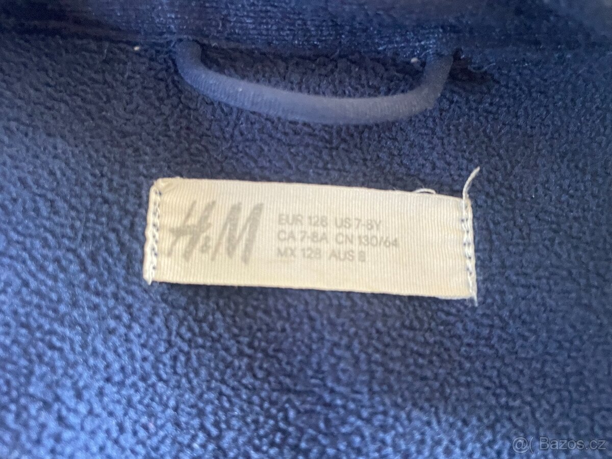 softshell bunda H&M 128 dinosaur - 3