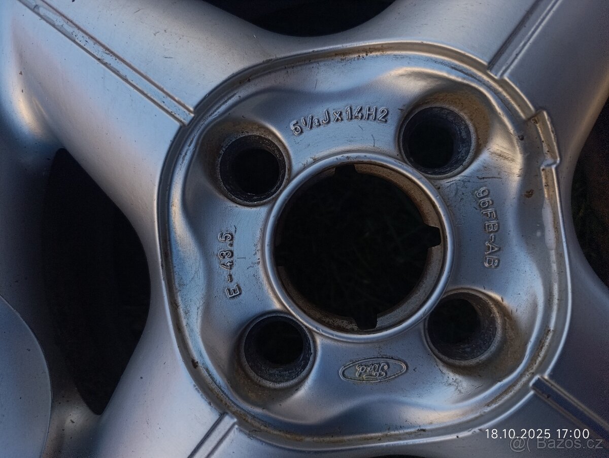 Kola 4x108 Ford fiesta - 3