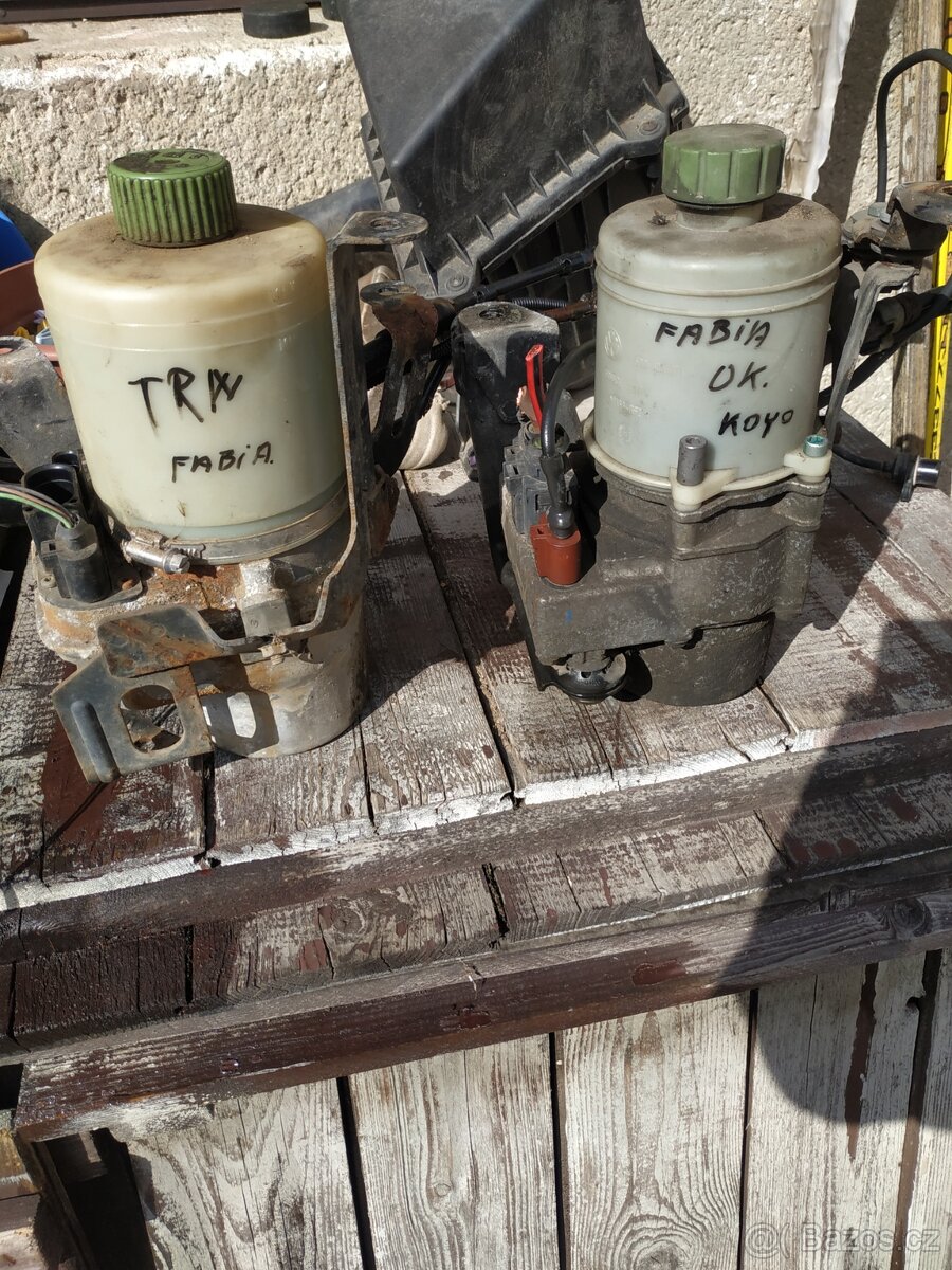 Servořizeni škoda Fabia, Octavia 1. - 3