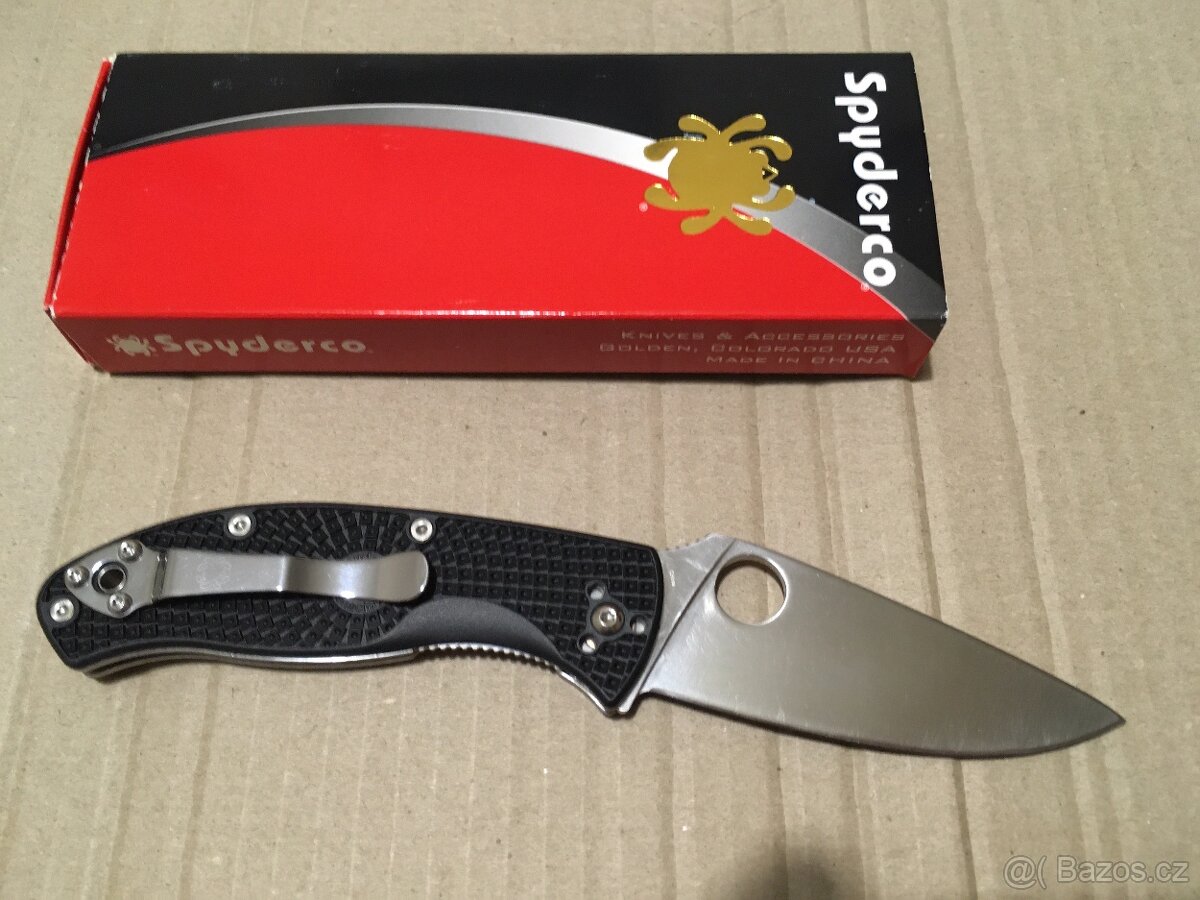 Kapesní nůž Spyderco Tenacious Lightweight C122PBK - 3
