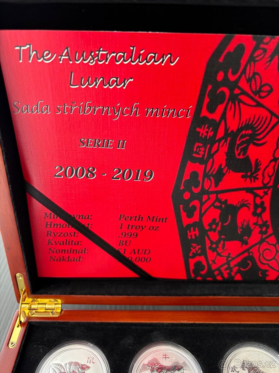 Sada stříbrných mincí Lunar II. - 3
