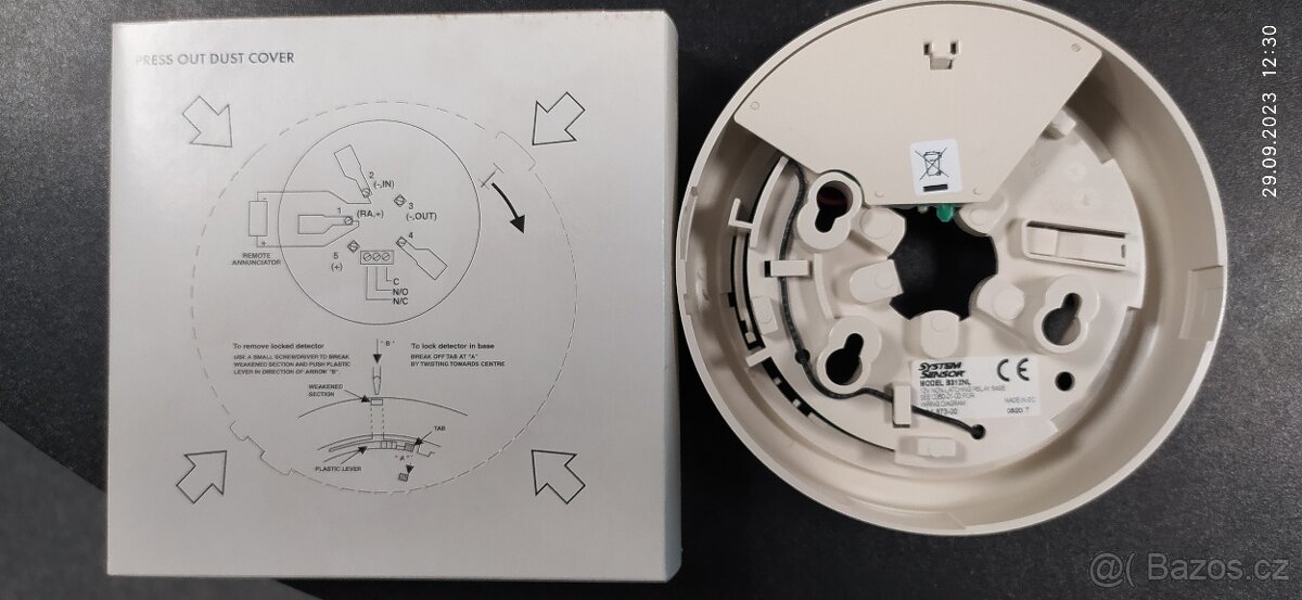 System Senzor 5351 E teplotní čidlo vč.samoreset.patice NOVÉ - 3