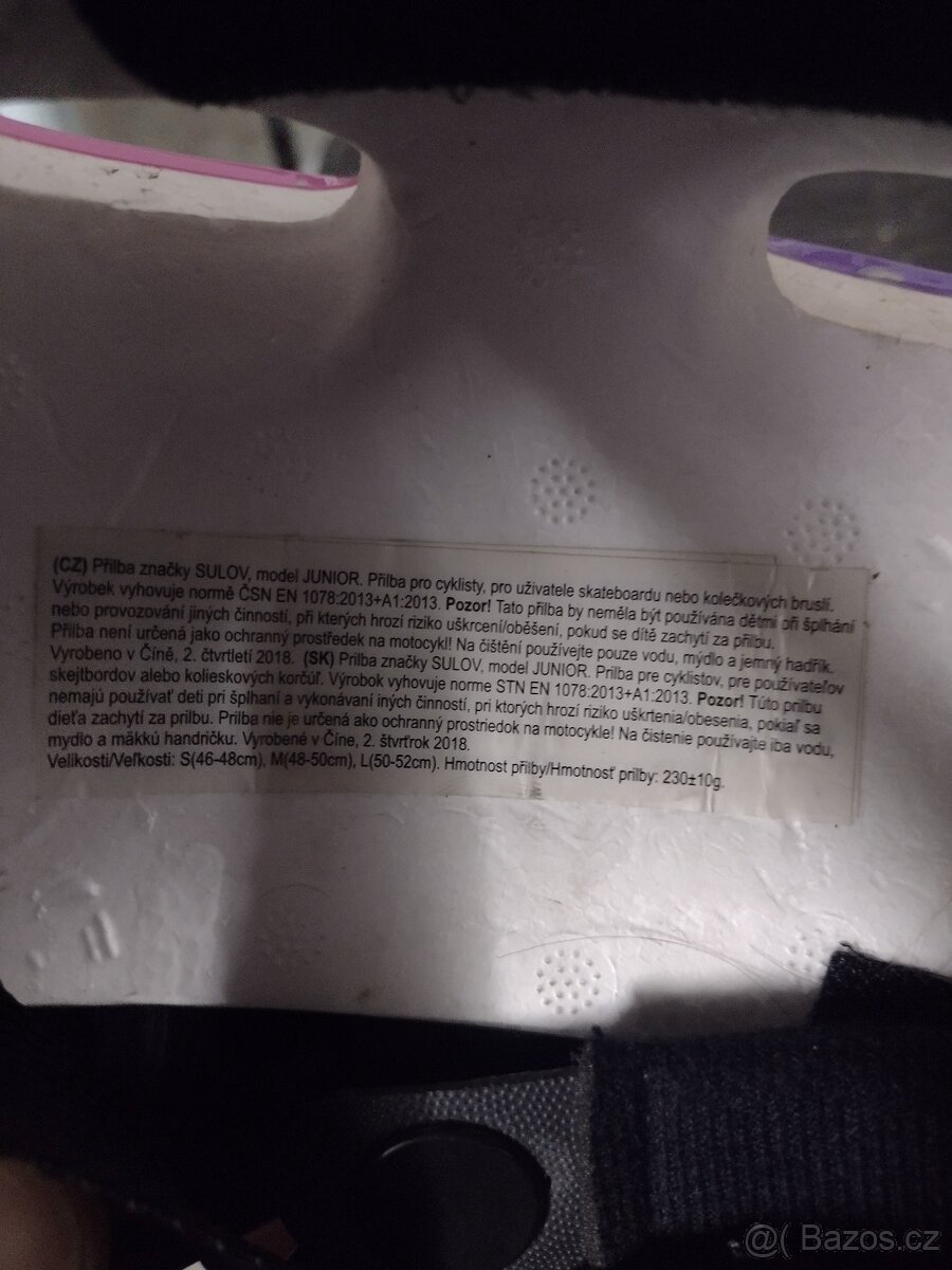 Dětská cyklistická helma SULOV - 3