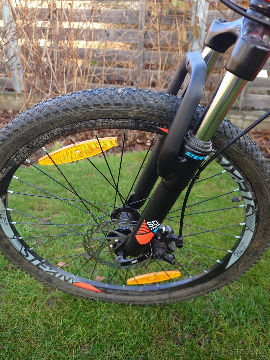 MTB juniorske 24" kolo Stern, kotouce, alu ram - 3