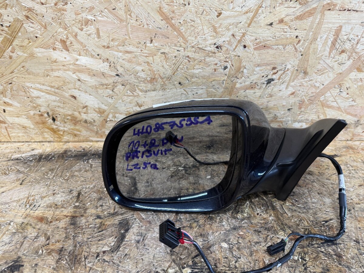 LEVÉ ZPĚTNÉ ZRCÁTKO AUDI Q4 7L LZ5Q 12 PIN 4L0857535A - 3