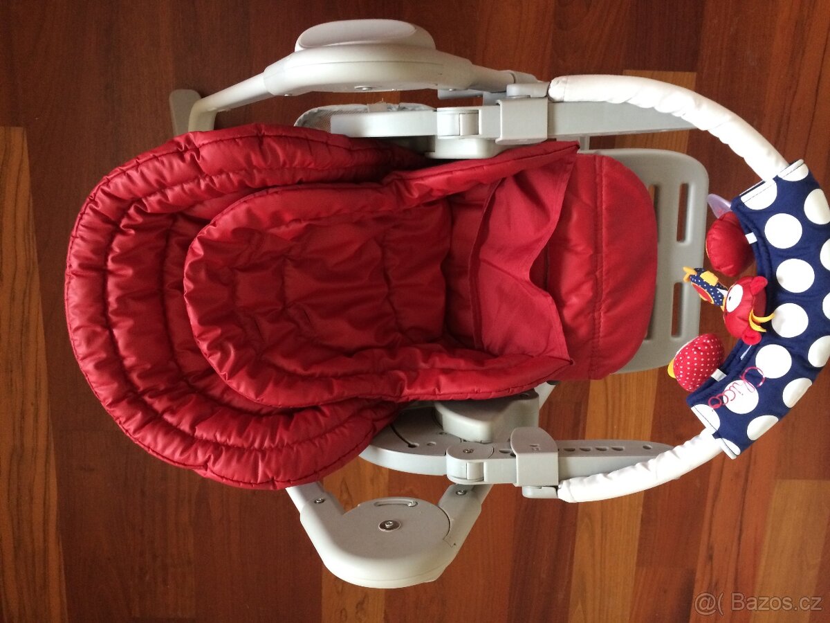 Nova detska jidelni zidlicka Chicco Polly Magic 2v1 - 3