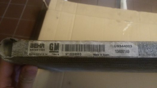 chladič klimy Opel Meriva B 1.4 turbo - 3