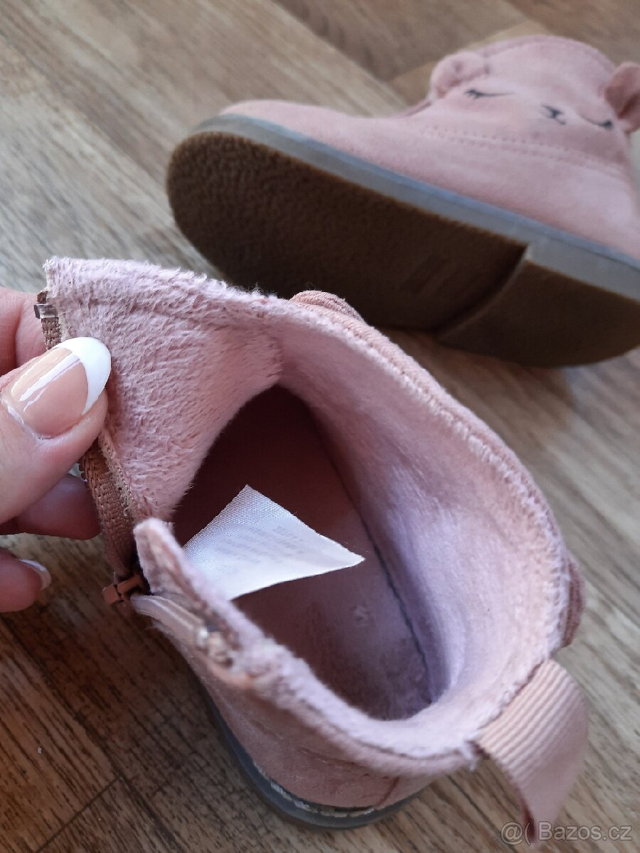 Kotníkové boty HM vel 22 - 3