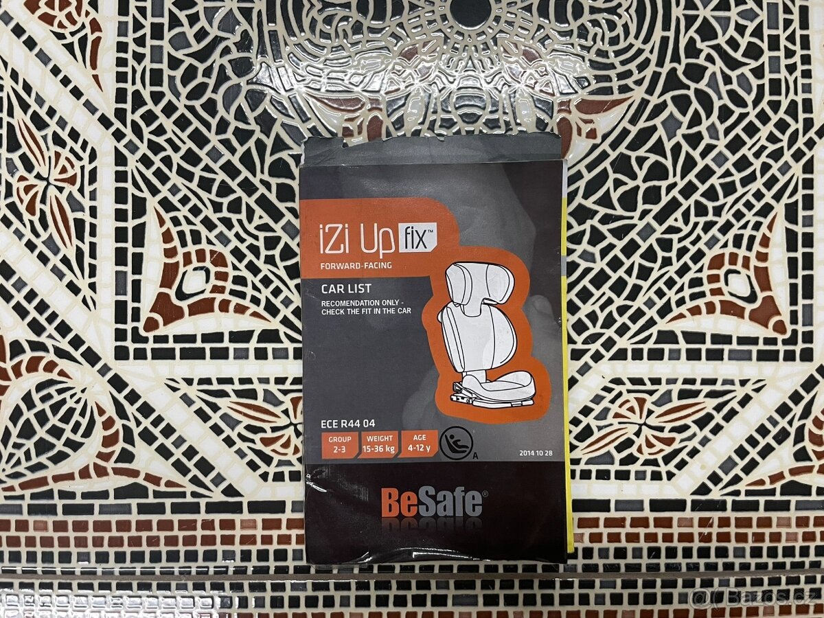 Autosedačka BeSafe iZi UP FIX X3 15 - 36 kg ISOFIX - 3