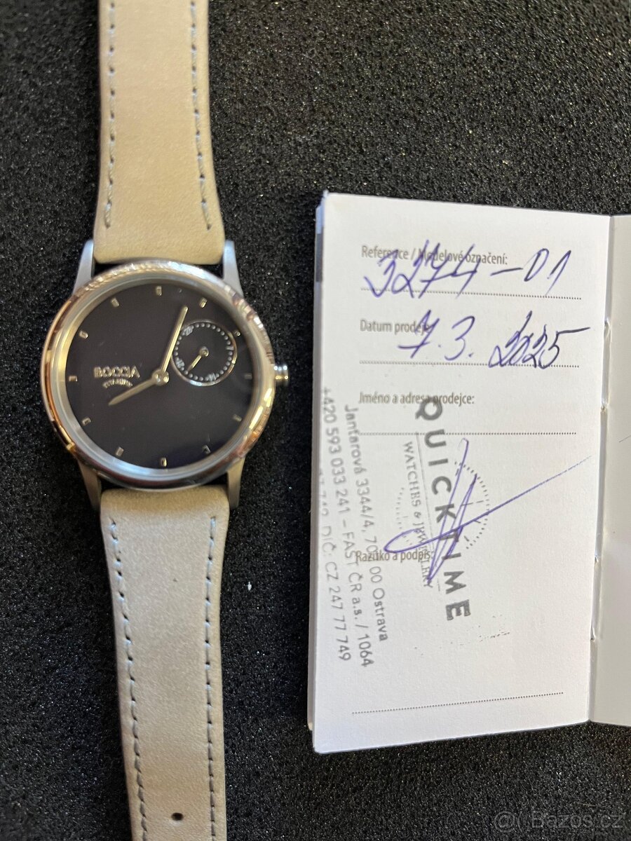 hodinky Boccia Titanium 3274-01 - 3