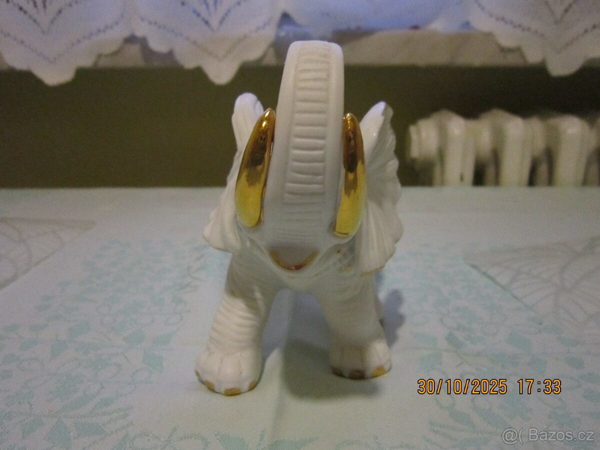 keramická soška slona - 3