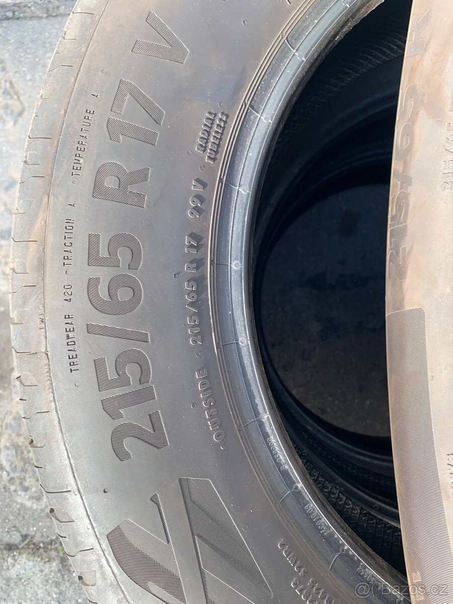 Letní pneu 215/65R17 Continental EcoContact 6 - 3
