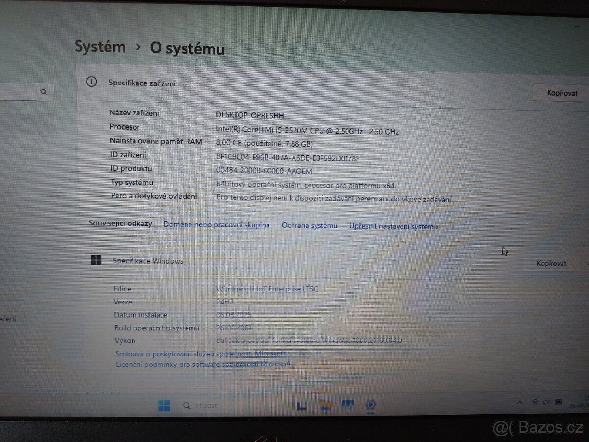 Dell Latitude E6320 Intel i5, 8GB RAM, SSD, Windows 11 - 3
