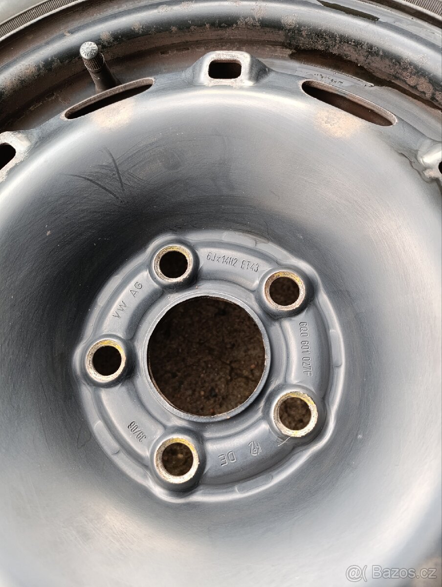 Plechové disky 5x100 - 3