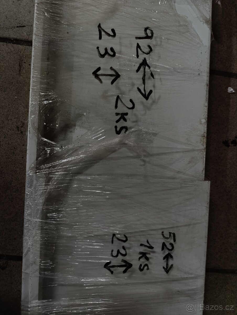 parapety bílé plechové a plastové - 3