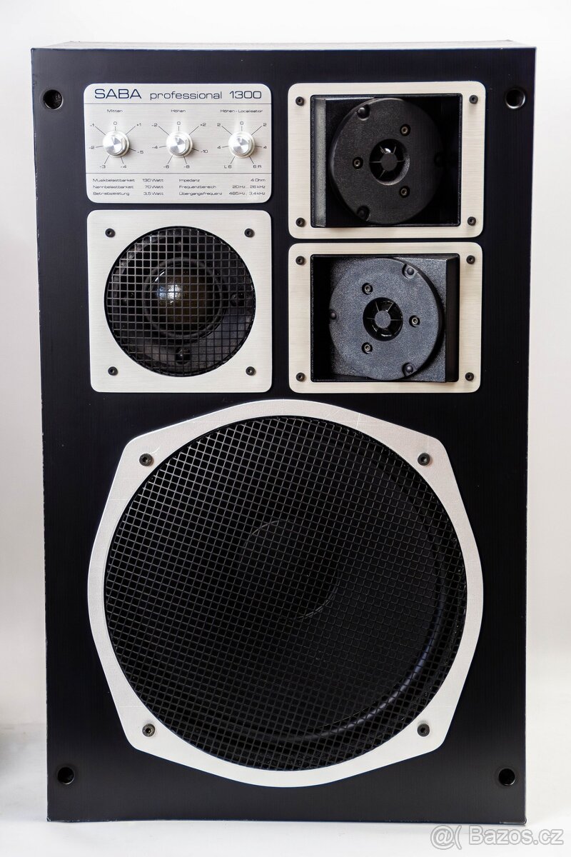 SABA Box 1300 / nejvyšší model / záruka - 3