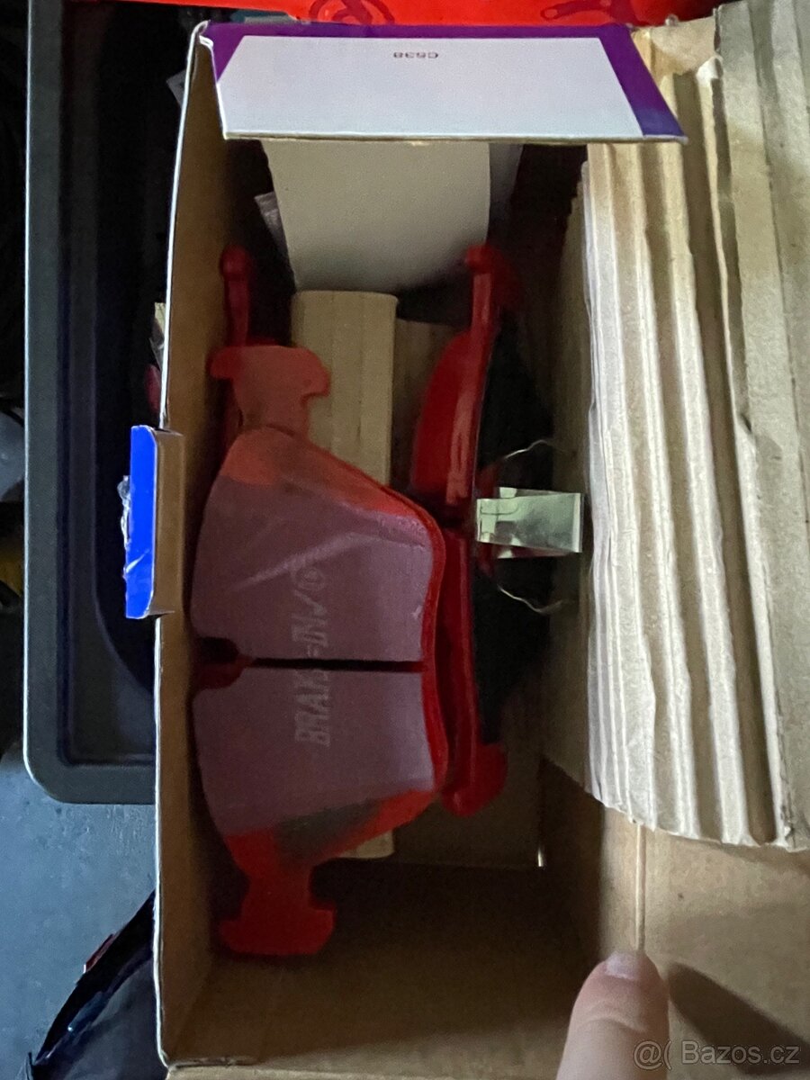 Destičky EBC red stuff - 3