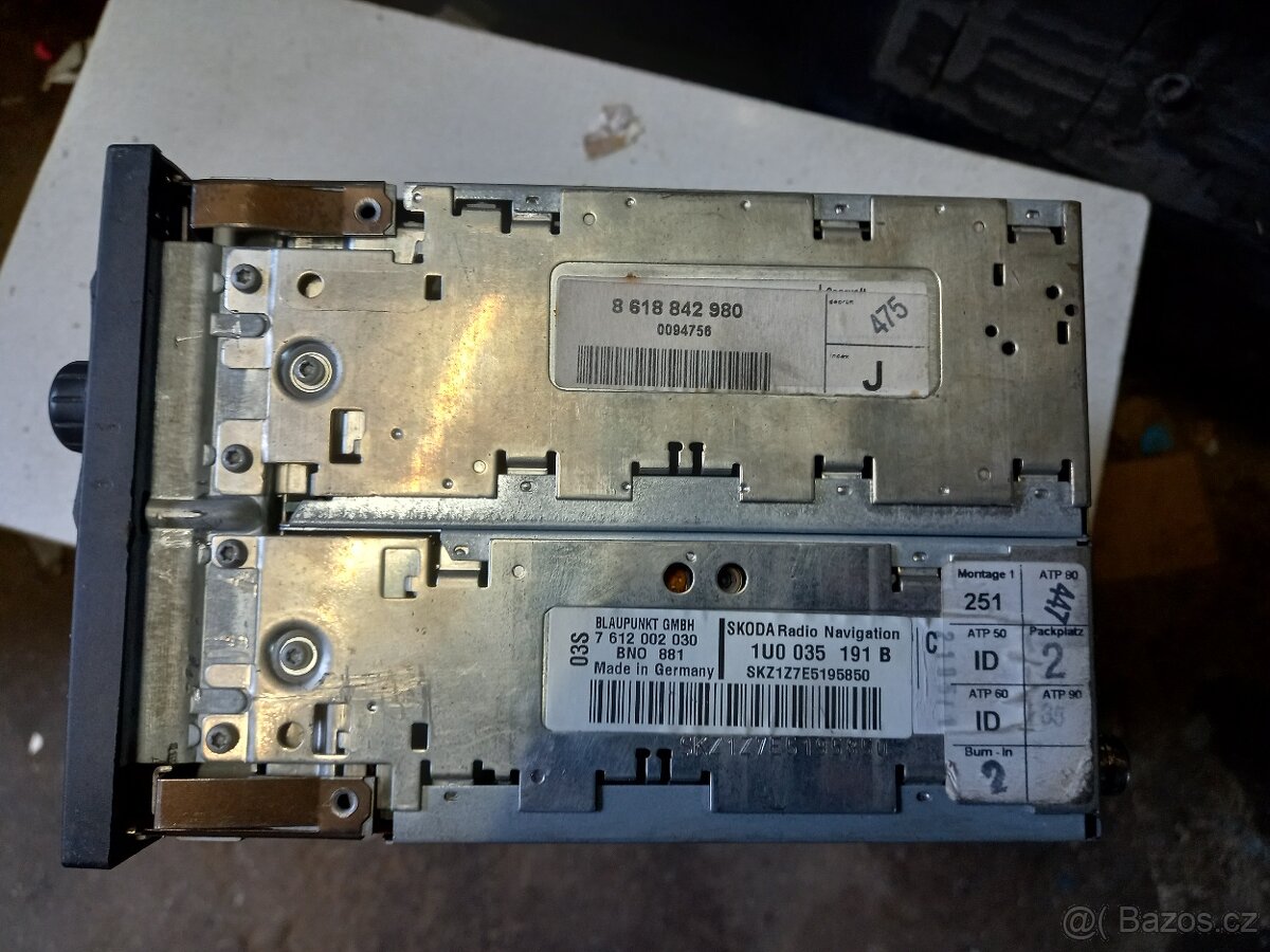 rádio Ford 2din Navigation System 1U0035191B - 3