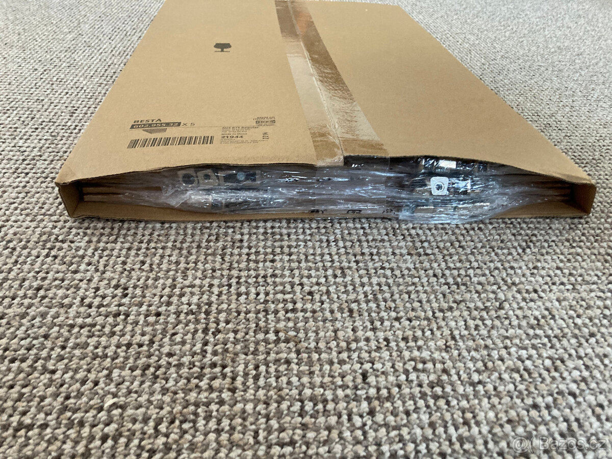 IKEA BESTA 602.955.32 skleněné police 56x36cm, nerozbalené - 3