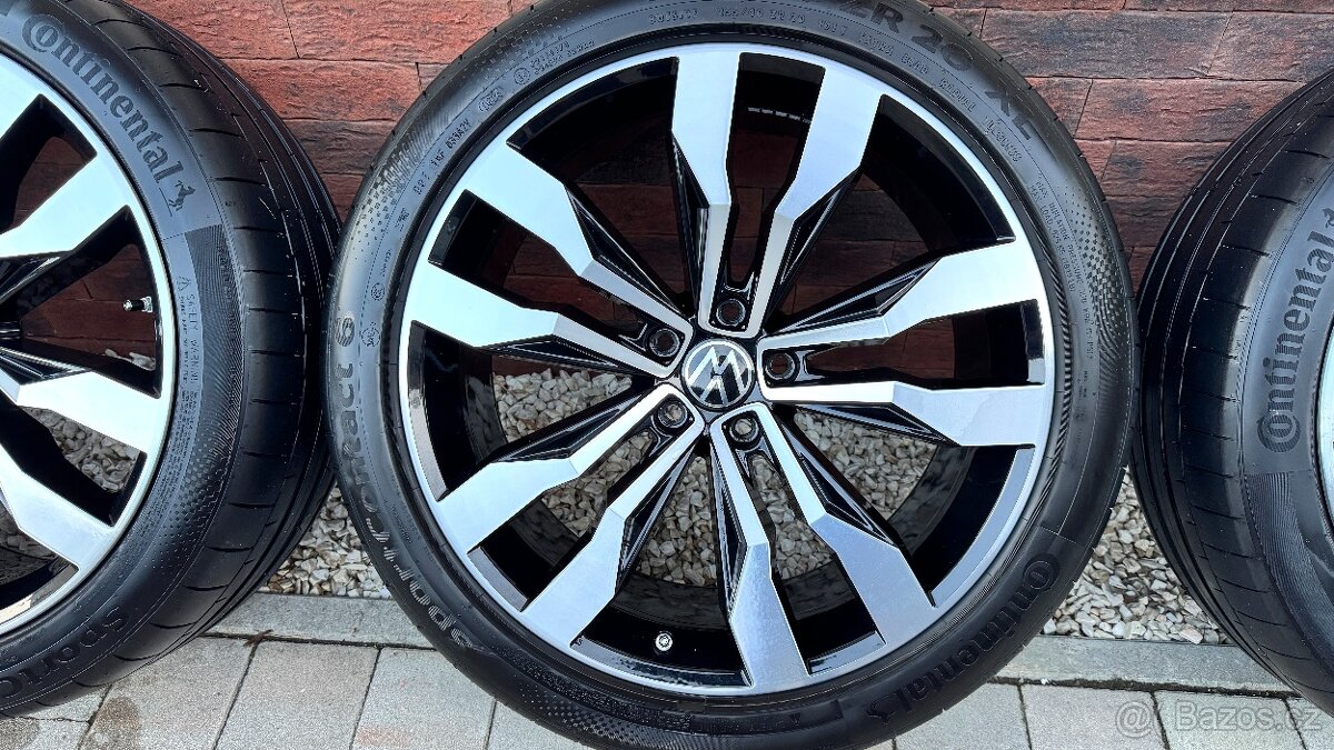 Kola originál VW Suzuka 20" 5x112 8,5J r20 ET38 včetněTPMS - 3