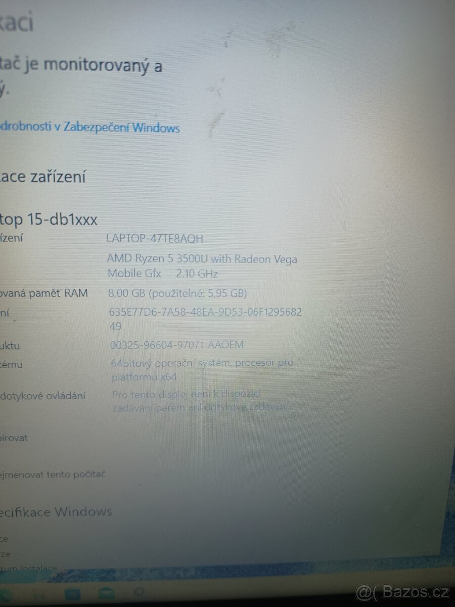 Notebook HP Laptop 15-db1001nc - 3