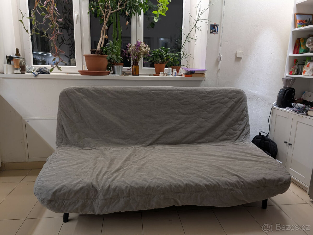 IKEA NYHAMN, pěnová matrace, 2 potahy - 3