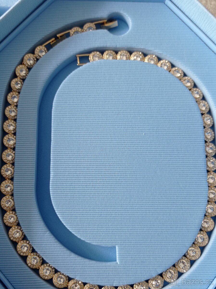 Dámský náhrdelník Tennis Una Angelic Swarovski - 3