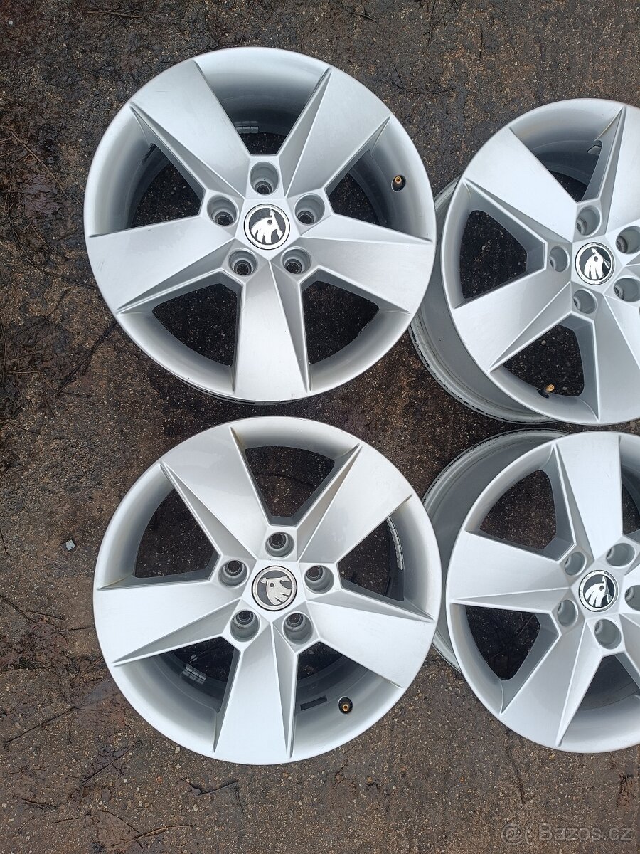 Octavia III / Octavia IV - originál alu disky 6,5x16 et46 - 3