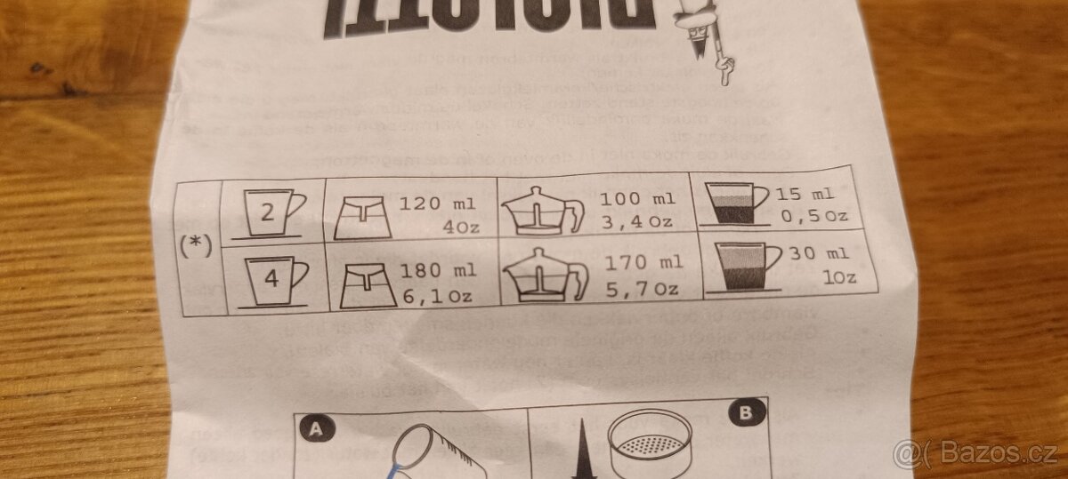 Moka konvička Bialetti na 4 šálky - 3