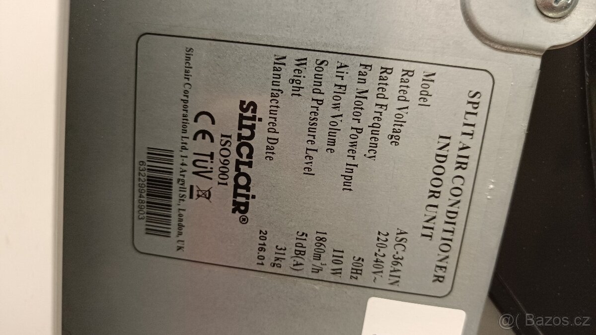 Klimatizace Sinclair - 3