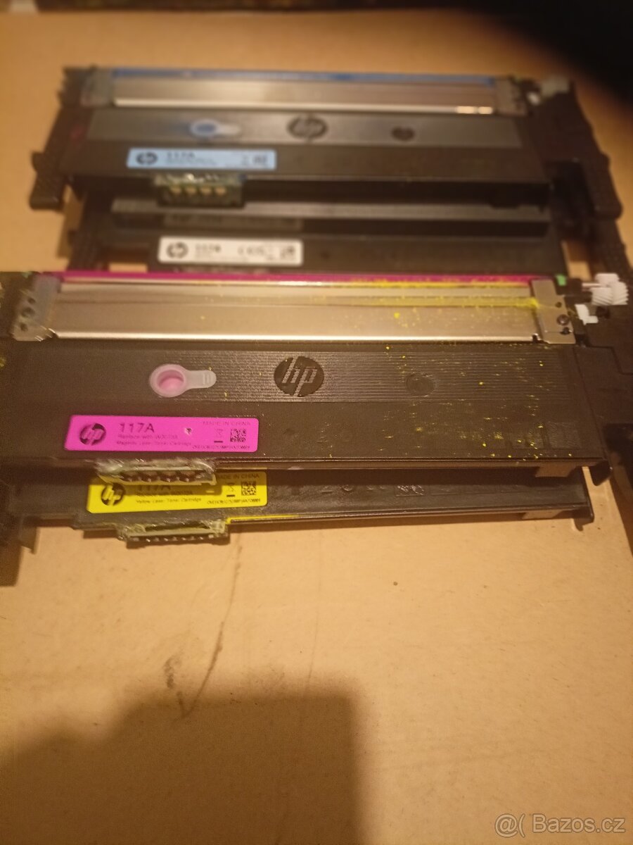 Prodám barevné toneryna HP LASER 117A za .400,- Kč - 3