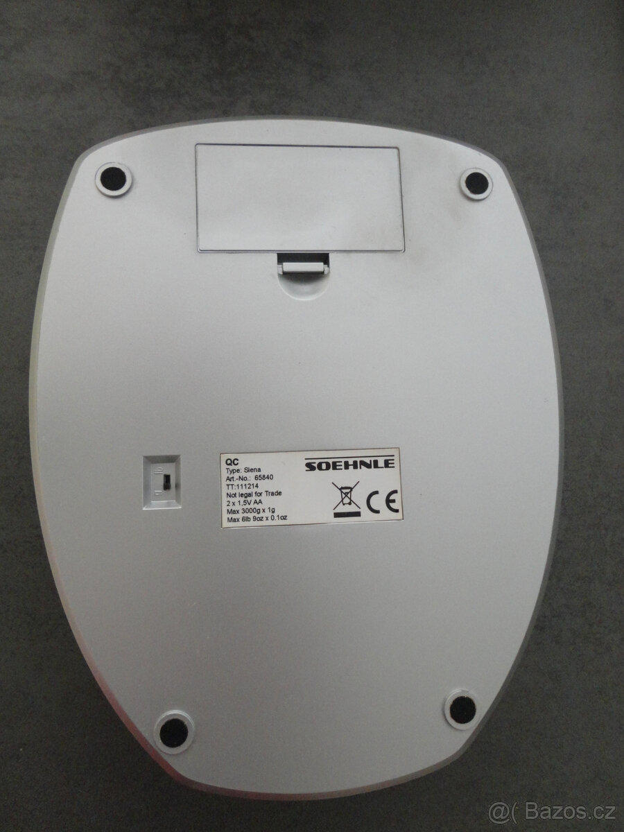 Digitální kuchyňská váha SOEHNLE Siena - 3