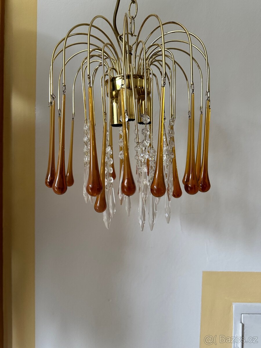 Křištálový lustr Murano - 3