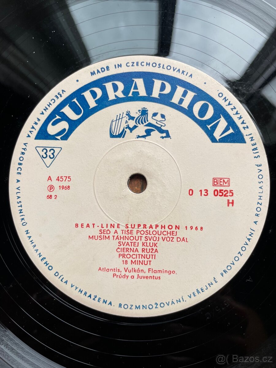 BEAT-LINE Supraphon 1968 LP - 3