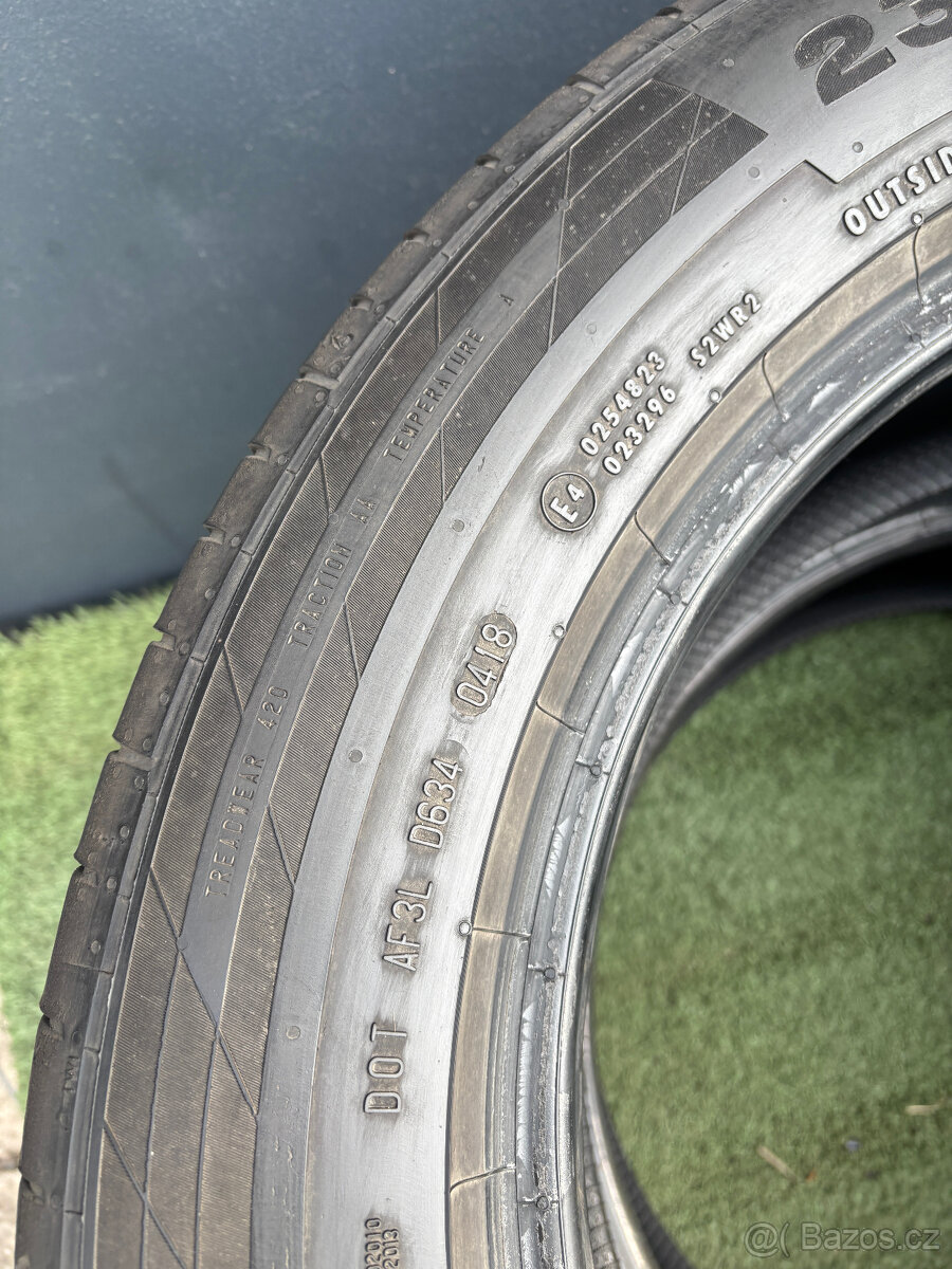 Letní pneumatiky Continental 235/55/18 5mm - 3