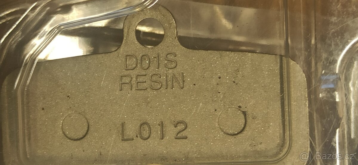 Brzdové destičky Shimano D01S - 3
