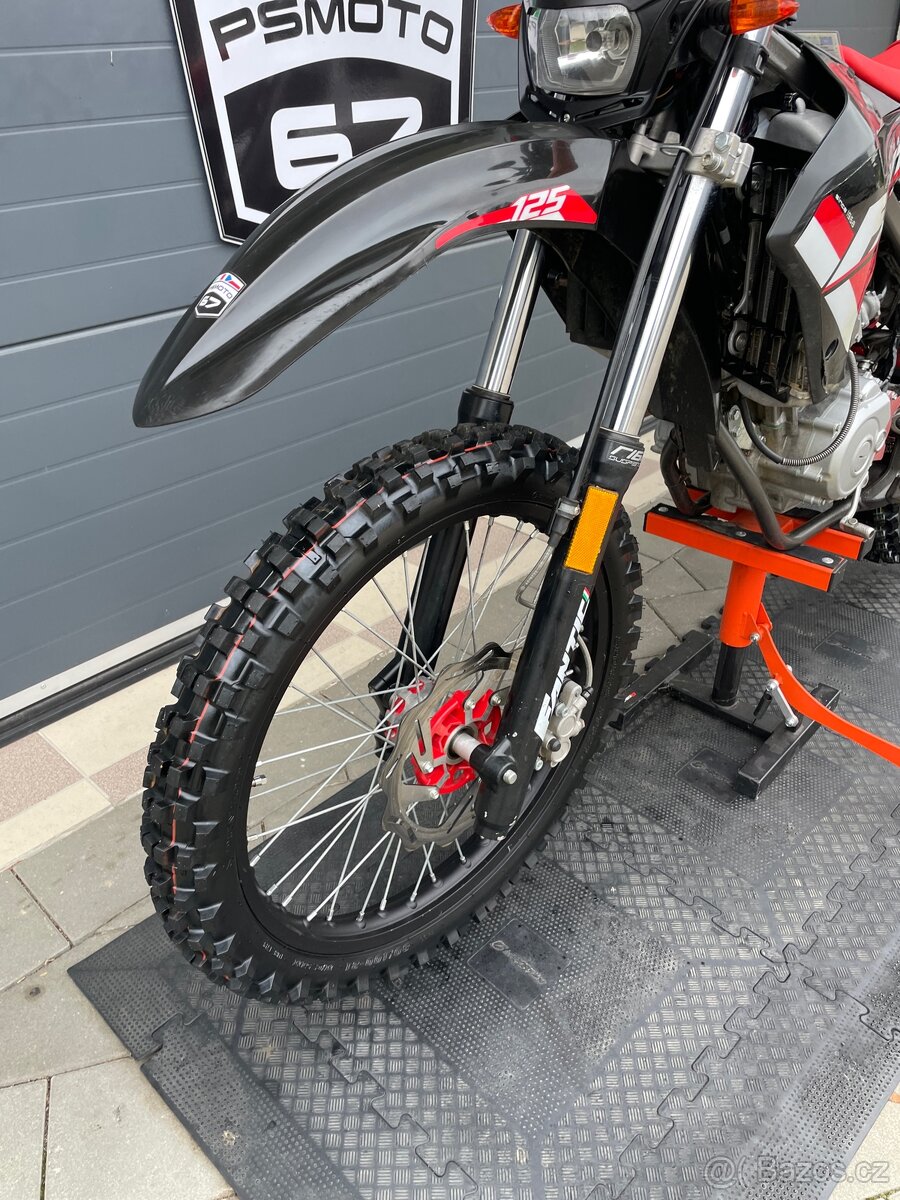 Fantic 125 Enduro tok 2017  9596 km
